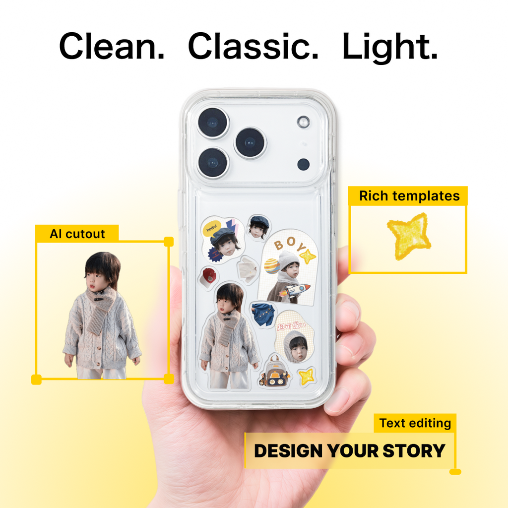 WOWCASE Clear Flex Case